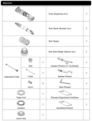 HKS HIPERMAX SERIES OPTION PARTS DAMPING FORCE ADJUSTMENT CABLE SET/GUNMETAL 2 PCS SET FOR  82004-AK042