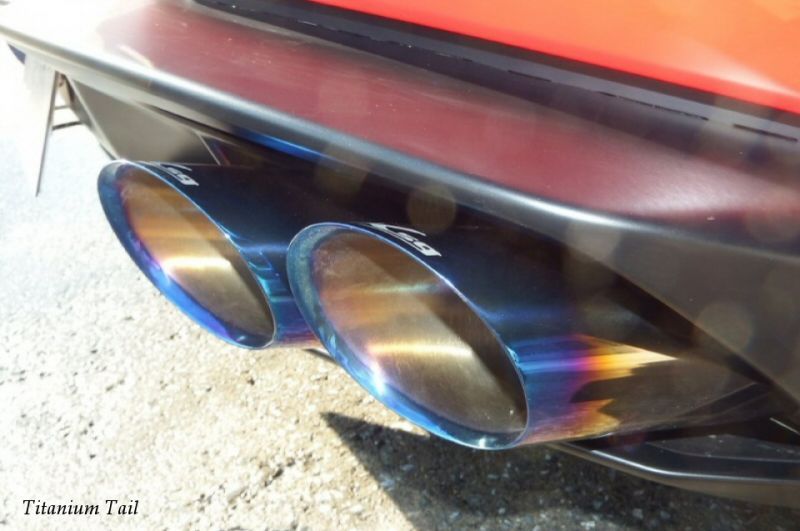 KREISSIEG CAT-BACK F1 SOUND VALVETRONIC EXHAUST SYSTEM TITANIUM FLOATING CURL TAIL SANDBLASTED KSG LOGO MARK FOR LAMBORGHINI HURACAN LP610-4 LAH-01-TITANIUM