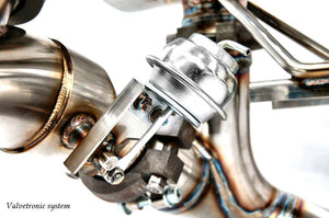 KREISSIEG F1 SOUND VALVETRONIC EXHAUST SYSTEM STAINLESS STEEL TAIL SANDBLASTED KSG LOGO MARK FOR LAMBORGHINI LP640 MURCIELAGO LAM-07-STAINLESS