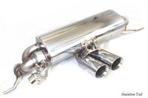 KREISSIEG CAT-BACK F1 SOUND VALVETRONIC EXHAUST SYSTEM TITANIUM FLOATING CURL TAIL SANDBLASTED KSG LOGO MARK 6 SPEED MANUAL FOR LOTUS EVORA LTEV-01-TITANIUM-6MT