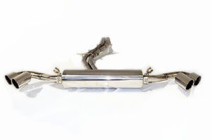 KREISSIEG F1 SOUND VALVETRONIC EXHAUST SYSTEM FULL KIT STAINLESS STEEL FLOATING CURL TAIL SANDBLASTED KSG LOGO MARK FOR LAMBORGHINI URUS LAU-01-STAINLESS