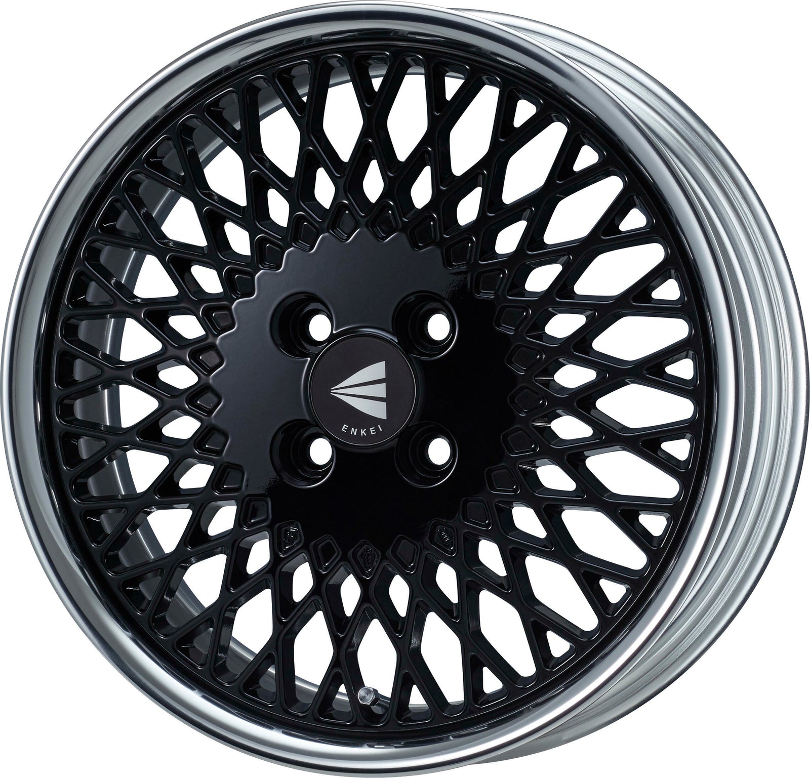 ENKEI ENKEI NEO CLASSIC MESH4 NEO HI DISK 17X6J 100X4 40~30 BLACK ENKEI-01485