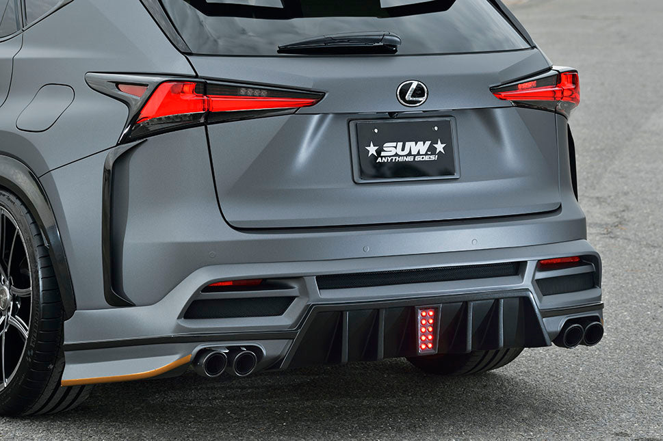 CLIMATE STAINLESS STEEL MUFFLER 2 EXITS FOR LEXUS NX300 F SPORT LATE MODEL CLIMATE-00007