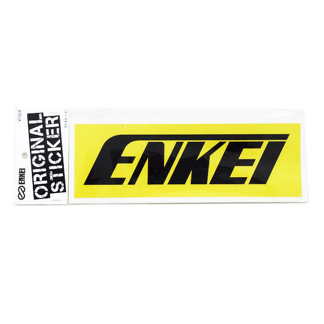 ENKEI OLD LOGO YELLOW STICKER ST-EC-1-Y