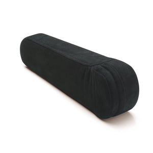 BRIDE STEPPED ARMREST (LEFT) - LUXURY SUEDE-LIKE LEATHER, BLACK P64AAN