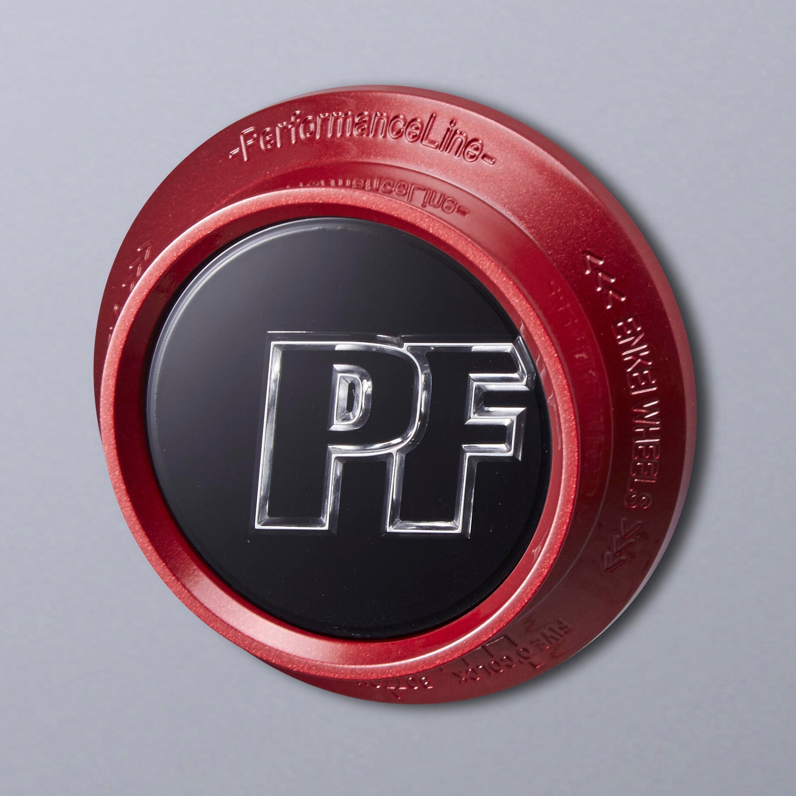 ENKEI PERFORMANCELINE CENTER CAP HIGH TYPE RED CAP06D-R