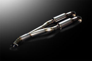 MINE'S TITANIUM STRAIGHT CONVERTER TYPE III FOR NISSAN GT-R R35 MINES-00074