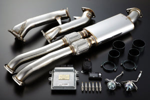 MINE'S SPECX 6.0 KIT TITANIUM STRAIGHT CONVERTER TYPE I FOR NISSAN GT-R R35 MINES-00085