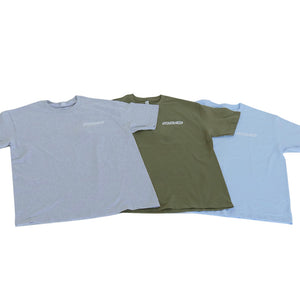 RAYS OFFICIAL T-SHIRT 25S KATAKANA RAYS WHEELS POWDER BLUE LARGE 740925SRAYS43