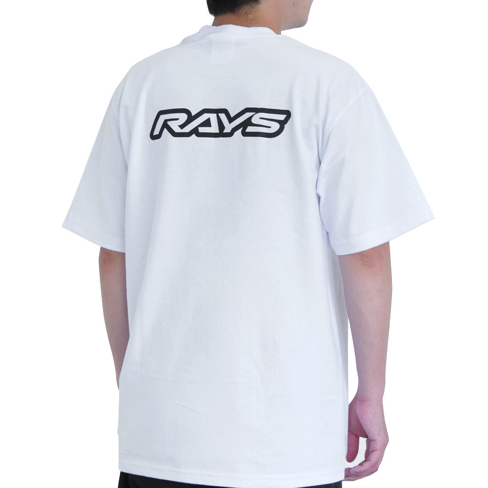 RAYS OFFICIAL T-SHIRT 25S 25S RAYS WHITE SMALL 740925SRAYS01