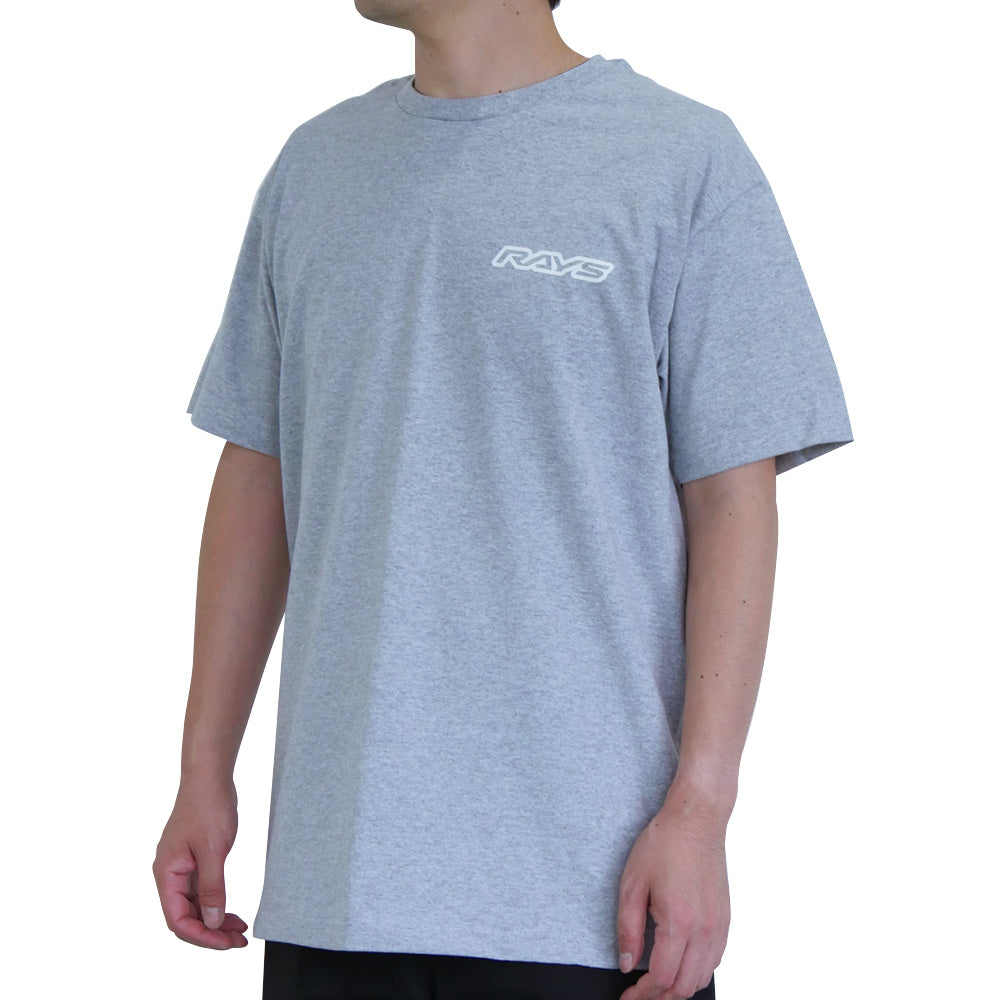 RAYS OFFICIAL T-SHIRT 25S KATAKANA RAYS POWDER BLUE XL 740925SRAYS29