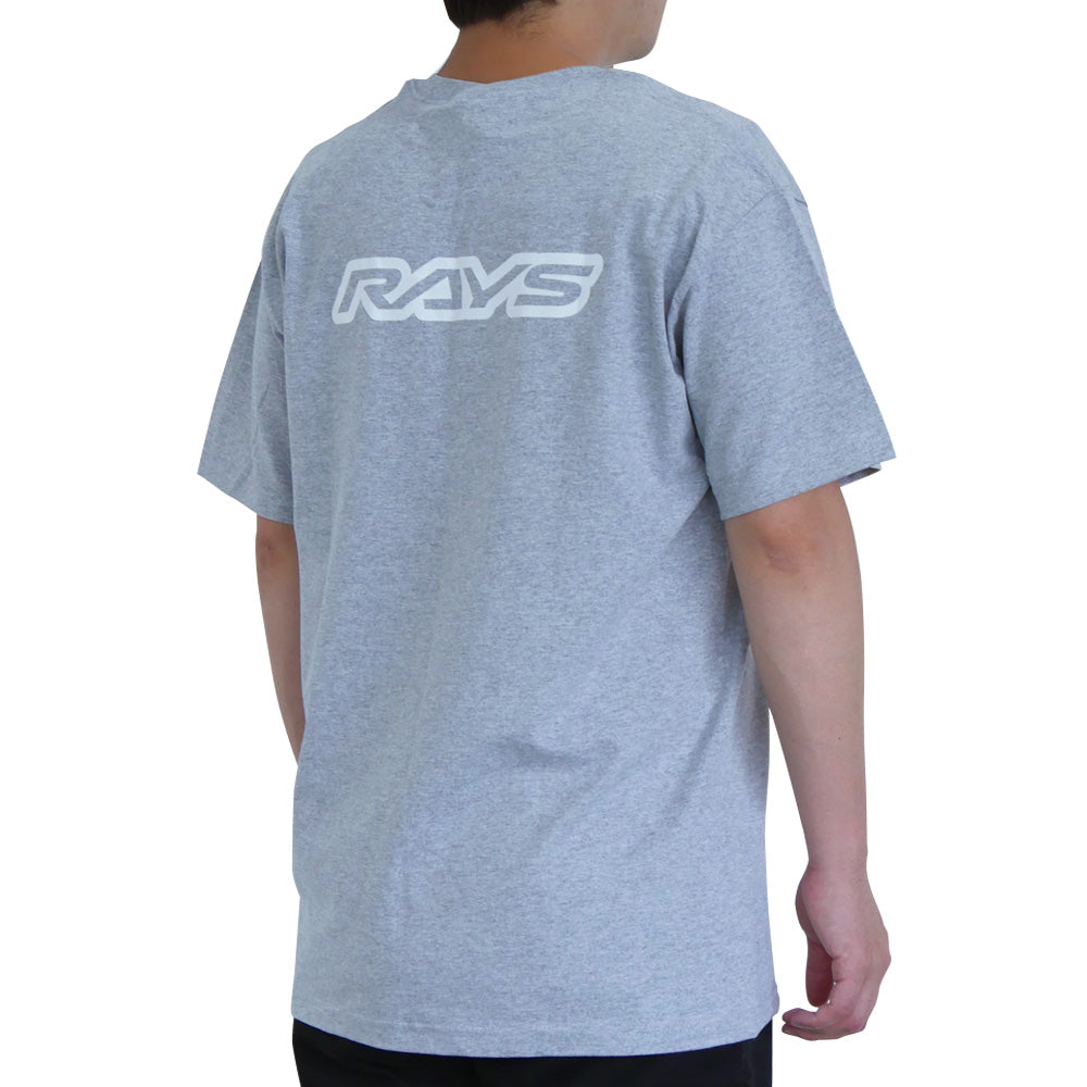 RAYS OFFICIAL T-SHIRT 25S KATAKANA RAYS POWDER BLUE M 740925SRAYS27