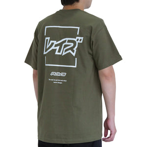 RAYS OFFICIAL T-SHIRT 25S KATAKANA RAYS MILITARY GREEN 2XL 740925SRAYS35