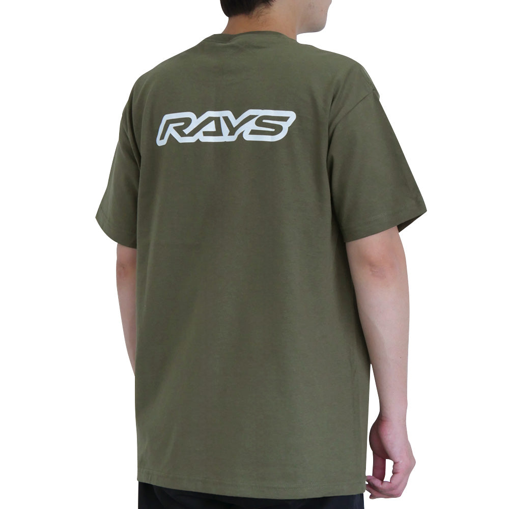 RAYS OFFICIAL T-SHIRT 25S RAYS MILITARY GREEN S 740925SRAYS16