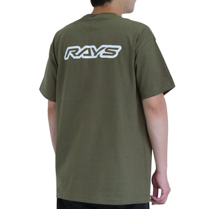 RAYS OFFICIAL T-SHIRT 25S RAYS MILITARY GREEN L 740925SRAYS18