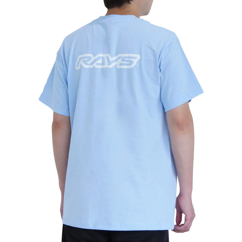 RAYS OFFICIAL T-SHIRT 25S RAYS POWDER BLUE 2XL 740925SRAYS15