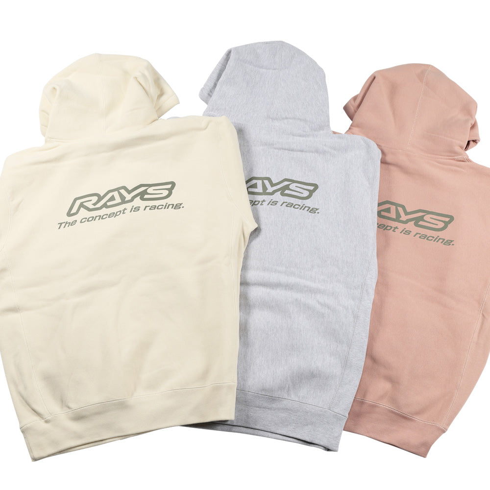 RAYS NO.22 HOODIE HEAVYWEIGHT 24W GR SIZE 2XL GRAY FOR  7409030020189