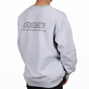 RAYS NO.20 CREWNECK SWEATER 24W BK SIZE L BLACK FOR  7409030020167