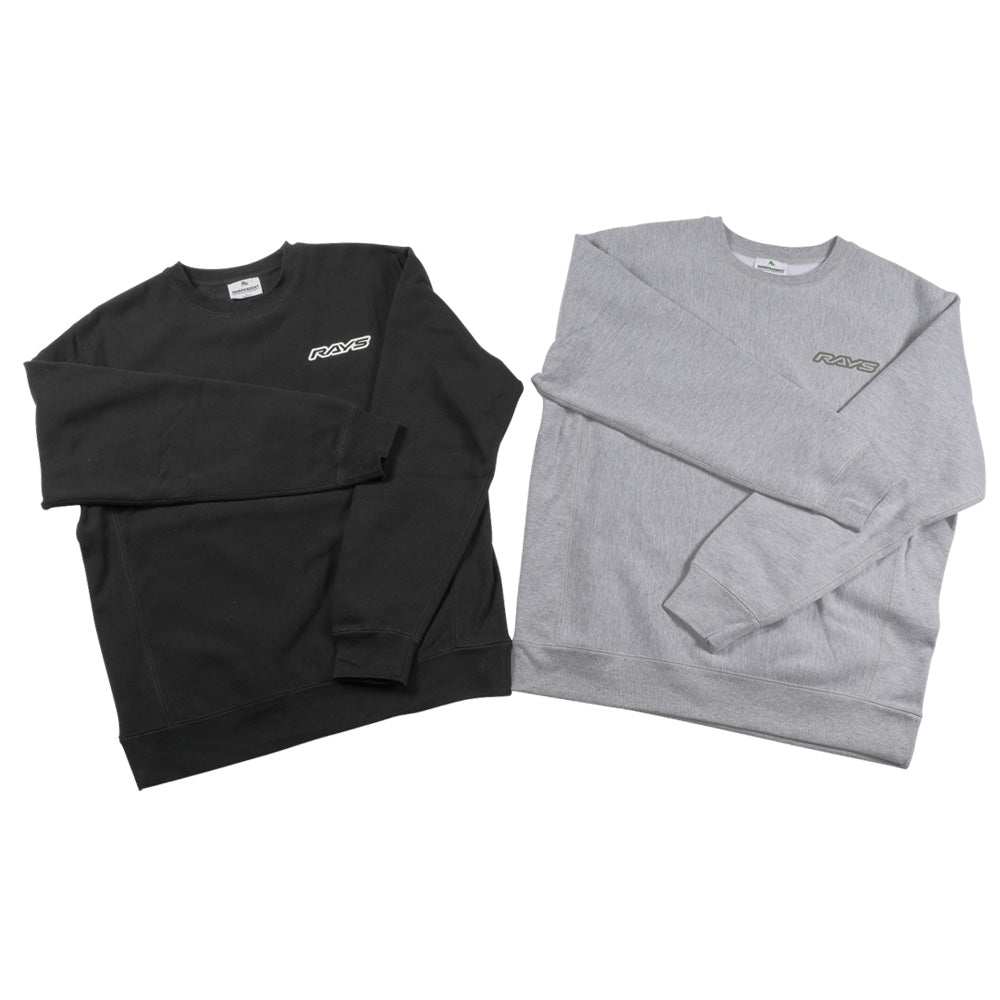 RAYS NO.20 CREWNECK SWEATER 24W GR SIZE S GRAY FOR  7409030020170