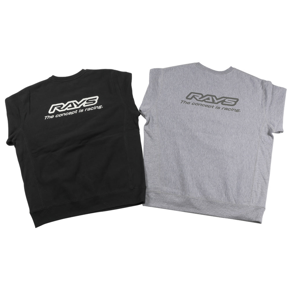 RAYS NO.20 CREWNECK SWEATER 24W BK SIZE S BLACK FOR  7409030020165