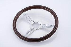 GREDDY SPORTS STEERING WOOD (DARK BROWN) + ENGRAVING FOR  16600021