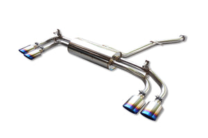 EXART ONE MUFFLER TITANIUM OVAL TAILPIPE (110MM X 70MM 4 PIPES) EXHAUST EXHAUST FOR LEXUS RX450H+ 6LA-AALH16 A25A-FXS EA02-LX115-T
