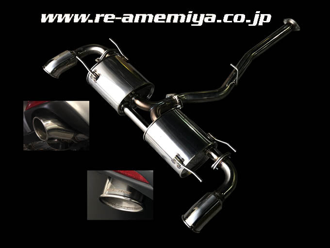 RE-AMEMIYA ULTIMATE-DOLPHINTAIL MUFFLER ZENKI EXHAUST FOR MAZDA RX-8 M0-088035-B17