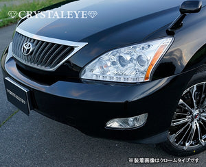 CRYSTAL EYE LEXUS STYLE HEADLIGHT V4 FLOWING SEQUENTIAL TURN SIGNAL TYPE [CHROME] FOR TOYOTA HARRIER 30  S263CR