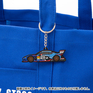 SUBARU S-GT RUBBER KEY CHAIN FEATURING THE SUBARU BRZ GT300 2024 CAR STSG24100140