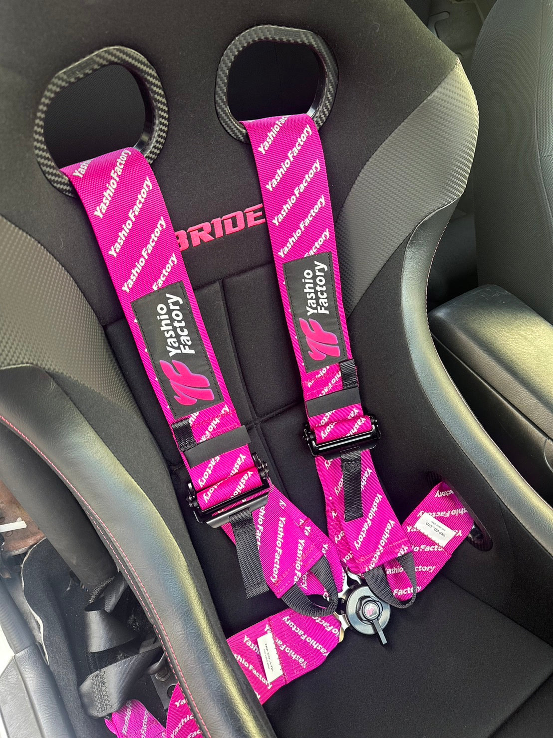 YASHIO FACTORY 2025 NEW COMPLETE FIA ORIGINAL 4 POINT TYPE SEAT BELT FOR  YASHIO-FACTORY-00112