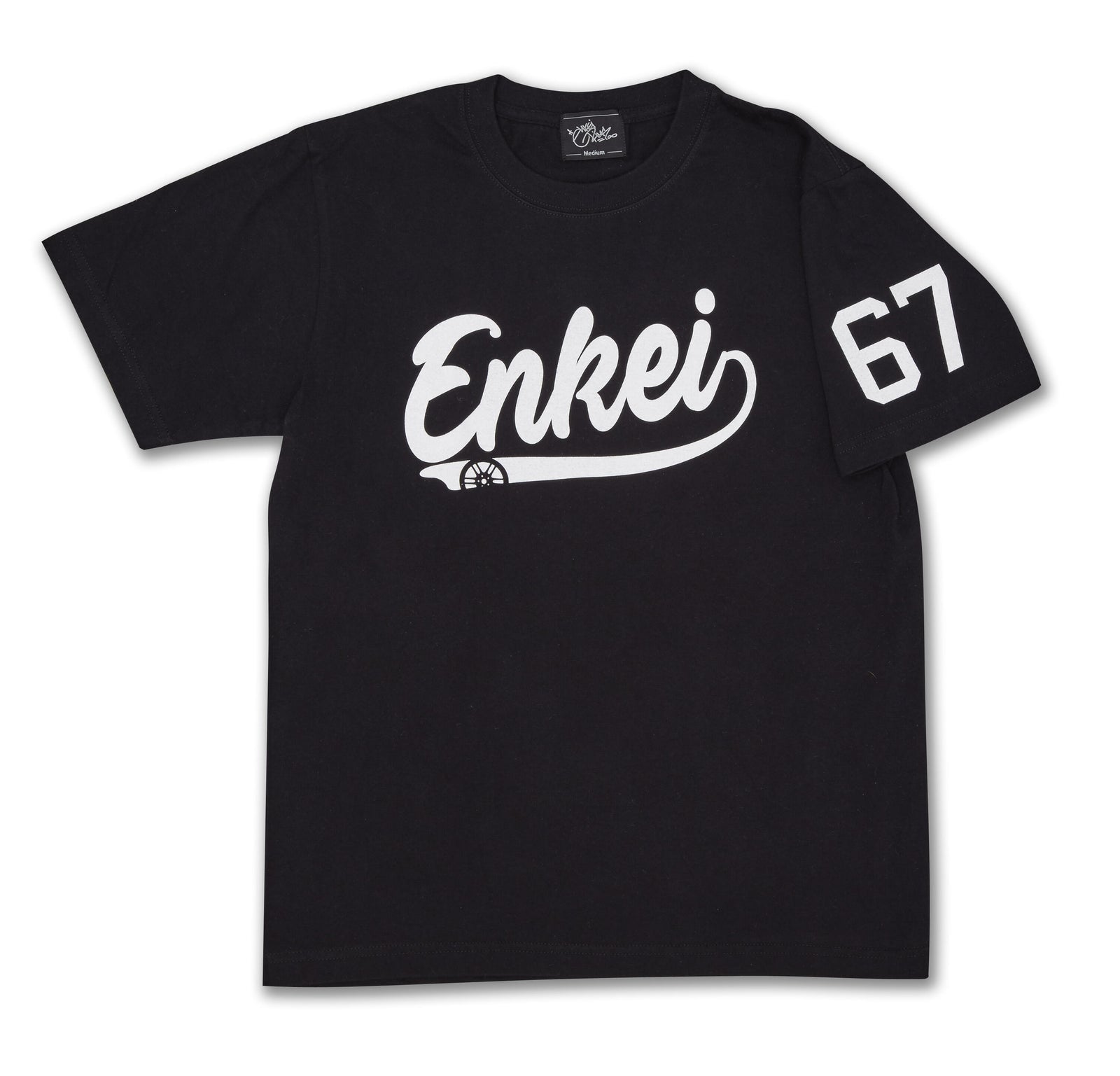 ENKEI BASEBALL TEE XS BLACK T-SHIRT ENKEI-01677