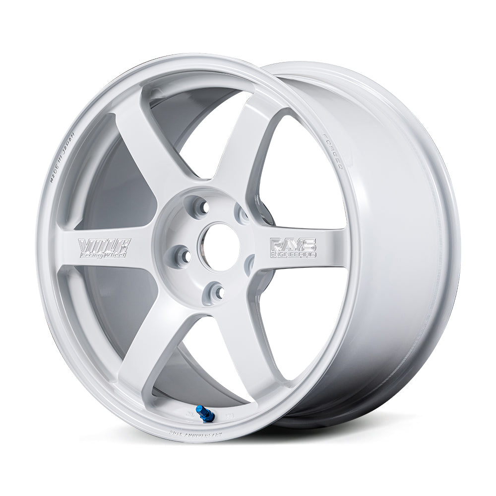 RAYS VOLK RACING TE37 SAGA S-PLUS 30TH MACHINING VER. 18X9.5J 38 5X114.3 WHITE (WH) 02408953895WH