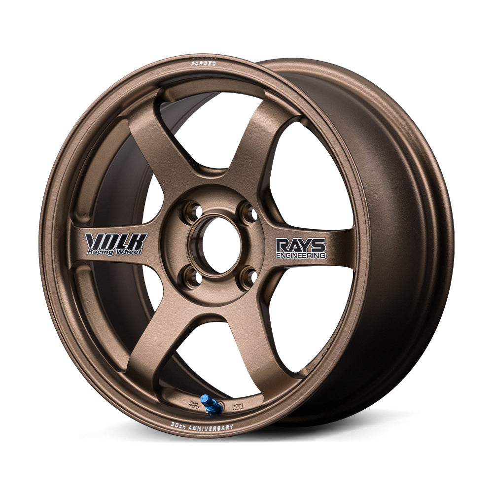 RAYS VOLK RACING TE37 SONIC 30TH STICKER VER. 15X5J 44 4X100 BRONZE (ANODIZED) (BR) 02375504492BR