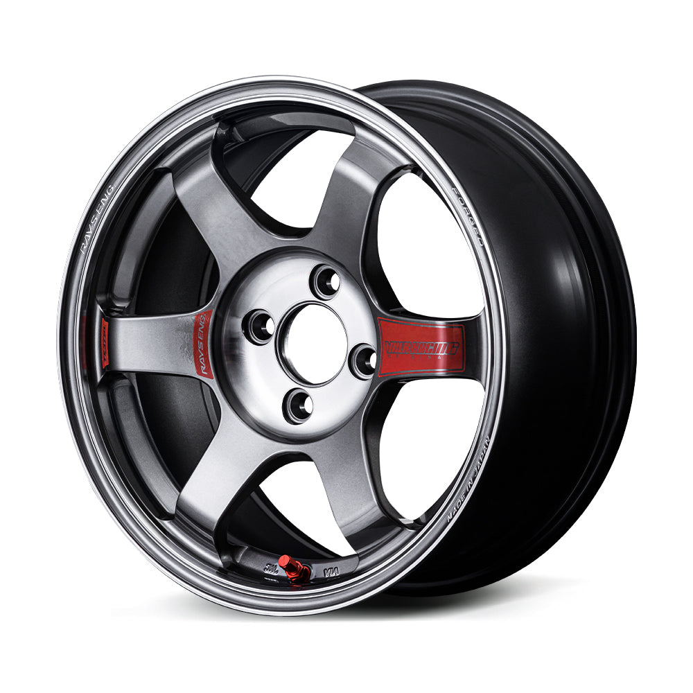 RAYS VOLK RACING TE37 SAGA SL 15X7J +25 4X100 PRESSED GRAPHITE (PG) 06815702502PG