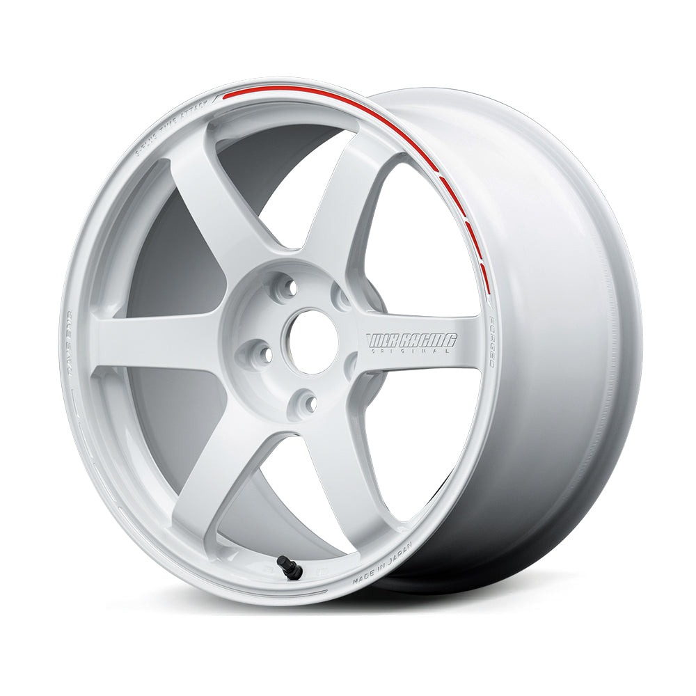 RAYS VOLK RACING TE37 SAGA S-PLUS TIME ATTACK EDITION 18X7.5J +49 5X114.3 DASH WHITE REDOT(WR) 06858754995WR
