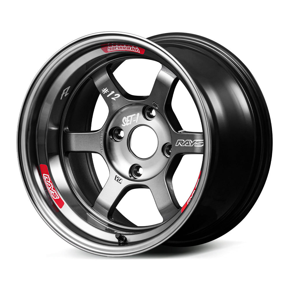 RAYS VOLK RACING TE37V-PRO 15X9.5J +-20 4X114.3 PRESSED GRAPHITE (PG) 02145958001PG