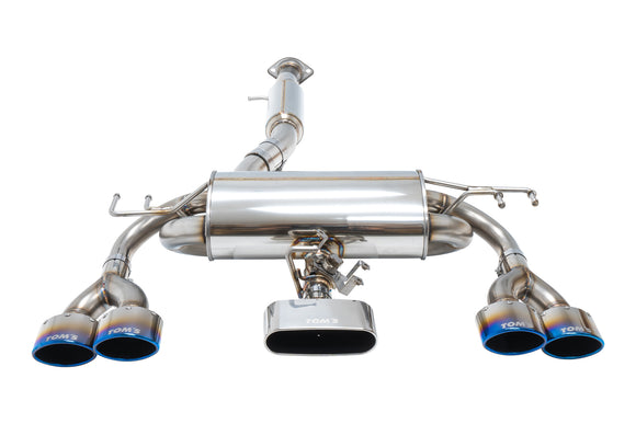 TOMS BARREL EXHAUST SYSTEM TITANIUM TAIL FOR TOYOTA GR COROLLA 17400-TEA14 