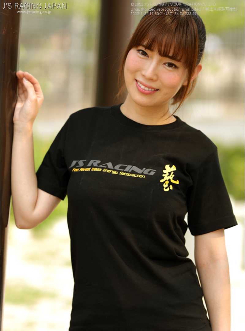 J'S RACING J'S MODE FACTORY TEE BLACK YELLOW EXTRA LARGE JMT-FE10C-XL