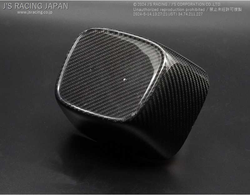 J'S RACING EMBLEM PEDESTAL CARBON FOR HONDA CIVIC FC1 AG-FC1-EMC