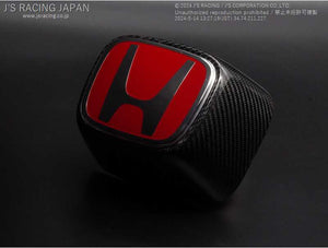 J'S RACING EMBLEM PEDESTAL CARBON FOR HONDA CIVIC FC1 AG-FC1-EMC
