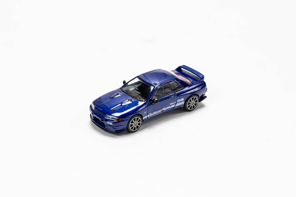 TOP SECRET MINI GT 1 64 VR32 GT-R BLUE FOR  TOP-SECRET-00275