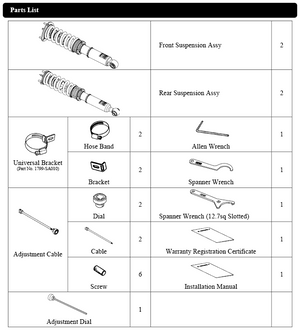 HKS HIPERMAX SERIES OPTION PARTS UNIVERSAL BRACKET FOR HIPERMAX DAMPER 2 PCS SET FOR  1799-SA010