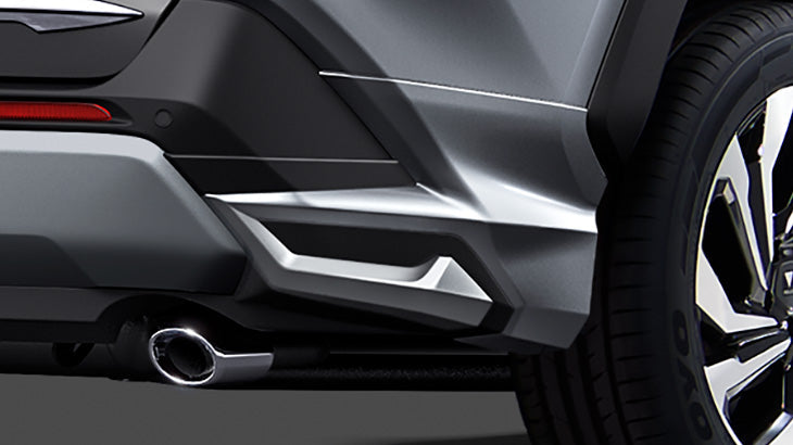 MODELLISTA REAR SPATS GRAY FOR TOYOTA RAV4 MXAA52 54 AXAH52 54  MSD43-42001-B1