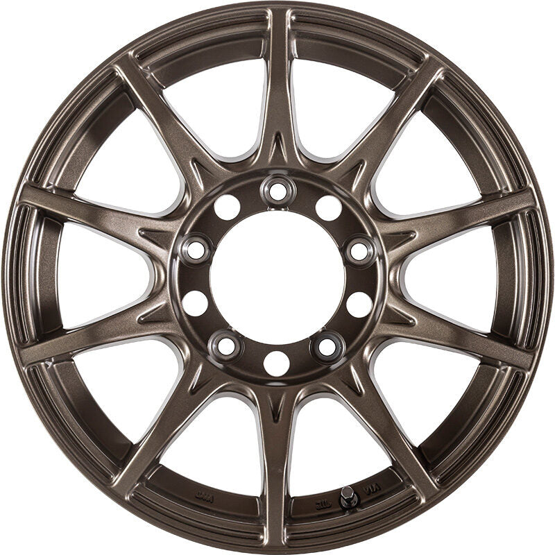 5ZIGEN BLACK-MAN GI 17X6.5 +38 6-139.7 MAT BLACK BMG7653863MB