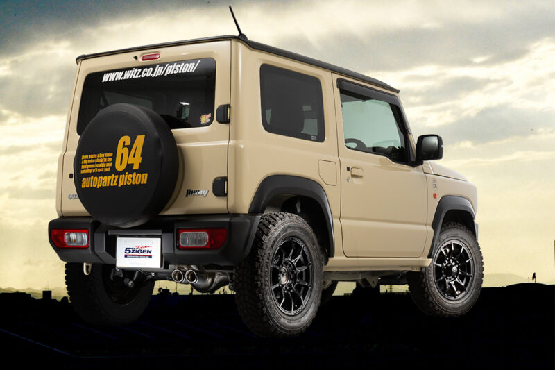 5ZIGEN BLACK-MAN GI 16X6.5 +38 6-139.7 MAT BLACK BMG6653863MB