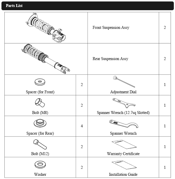 HKS HIPERMAX SERIES OPTION PARTS DAMPER HEIGHT ADJUSTMENT WRENCH 2 PCS SET FOR  1799-SA009