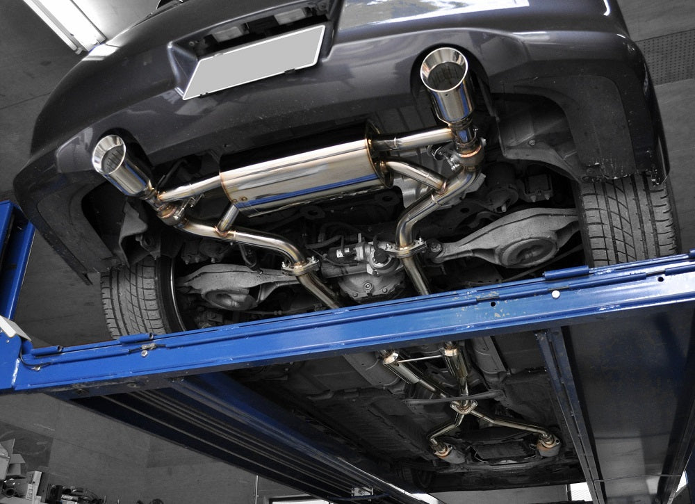 EXART IVSC MUFFLER EXHAUST EXHAUST FOR NISSAN SKYLINE COUPE CKV36 VQ37VHR EA01-NS101