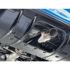 CLEIB ORIGINAL RACING MUFFLER 80MM FRONT PIPE SET FOR HONDA CIVIC TYPE R FL5 CLEIB-00002