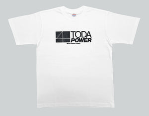 TODA RACING COTTON T-SHIRT MEDIUM WHITE 99900-TEE-W0M