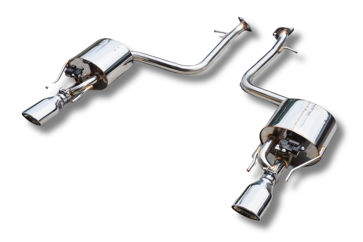 EXART IVSC MUFFLER TITANIUM OVAL TAIL (120MM WIDTH) EXHAUST EXHAUST FOR LEXUS IS350 3BA-GSE31 2GR-FKS EA01-LX115-TITANIUM-OVAL-TAILPIPE-120MM-WIDTH